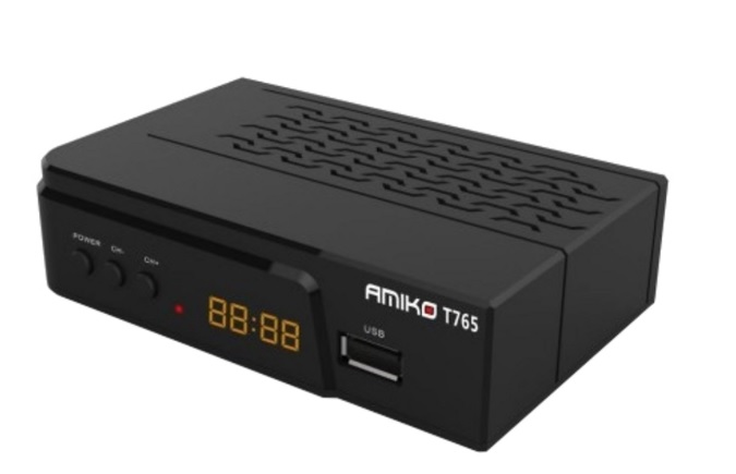 Amiko T765 DVB-T/T2 földi vevő