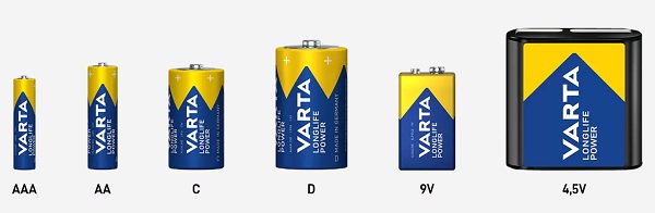 Varta Longlife Power elemek az Ön választása szerint