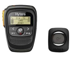 Hytera SM27W1 Wireless Remote Speaker Microphone with LCD Display