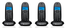 Motorola C1004CB+ Black DECT Telephone