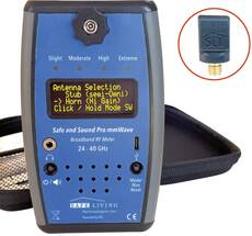 Safe & Sound PRO mmWave Handheld RF Meter with Rod Antenna 20GHz-40GHz