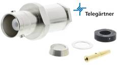 Telegartner BNC Female Solder Connector For RG-58 J01001A0804