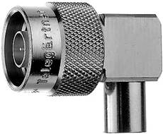 Telegartner FME Male - N Male Right Angle adapter J01027C0020 (A kép illusztráció, amely opcionális eszközöket is tartalmazhat!) Telegartner FME Male - N Male Right Angle adapter J01027C0020