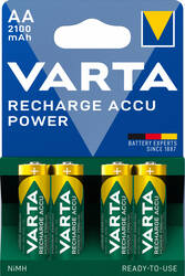 Varta POWER akkumulátor ceruza AA 2100 mAh BL4