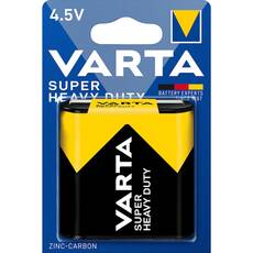 Varta Super Heavy Duty lapos méretű 4,5V cink elem 3R12 BL1