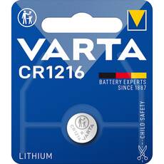 Varta CR 1216 Lithium Coin Cell BL1