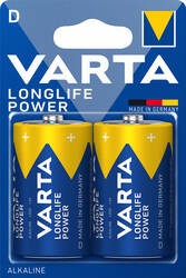 Varta Longlife Power D LR20 Dry Cell BL2