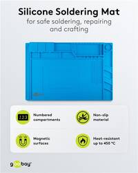 Goobay Silicone Soldering Mat  Goobay Silicone Soldering Mat