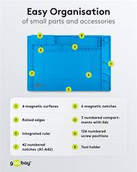 Goobay Silicone Soldering Mat  Goobay Silicone Soldering Mat