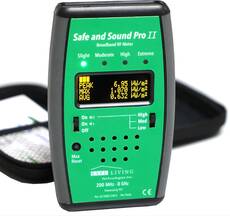 Safe & Sound Pro 2 Broadband RF Meter 200MHz - 8GHz 