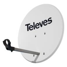 Televes fehér ISD parabola antenna 83 cm-es